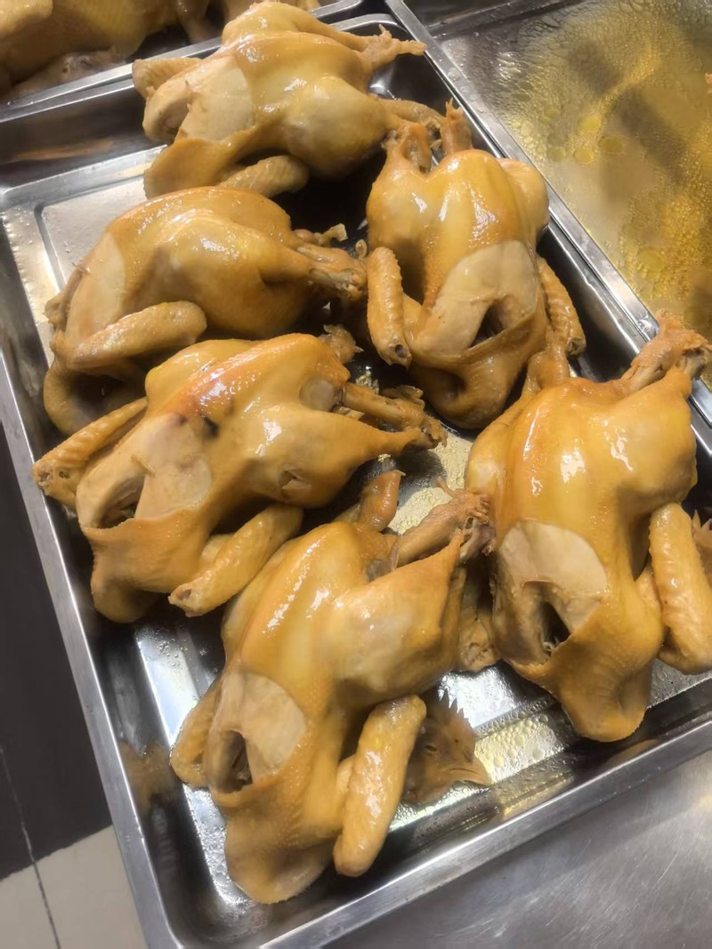 吉祥豪鸡商家实拍：盐水鸡